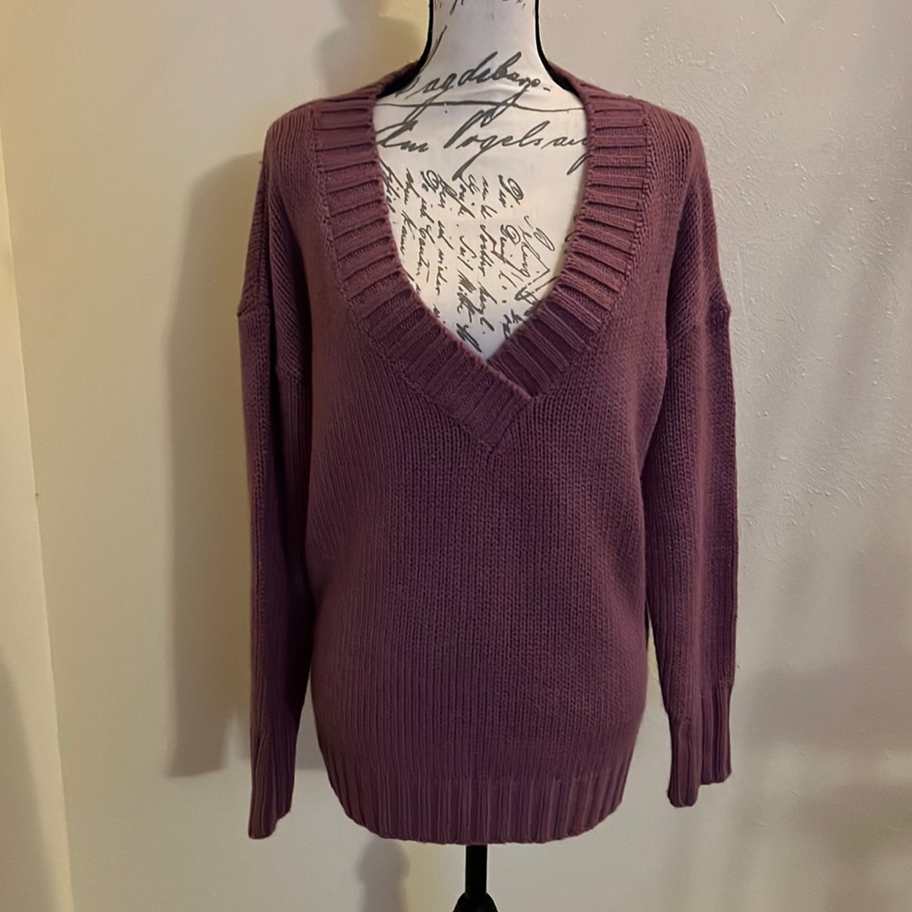 Women’s Overside V Neck Sweatet